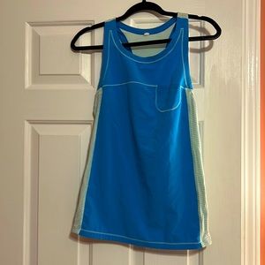 A blue lululemon tank top!